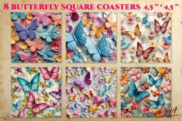 3D Butterfly Sublimation Pattern PNG: A Creative Tool for Designers and Entrepreneurs