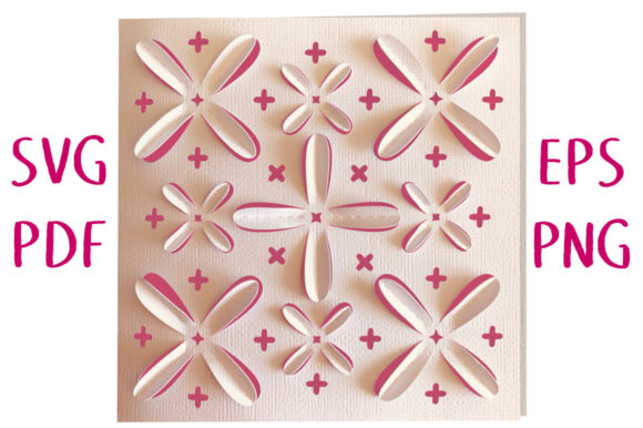 3D Clematis Flower Card: A Creative and Versatile Greeting Card Design
