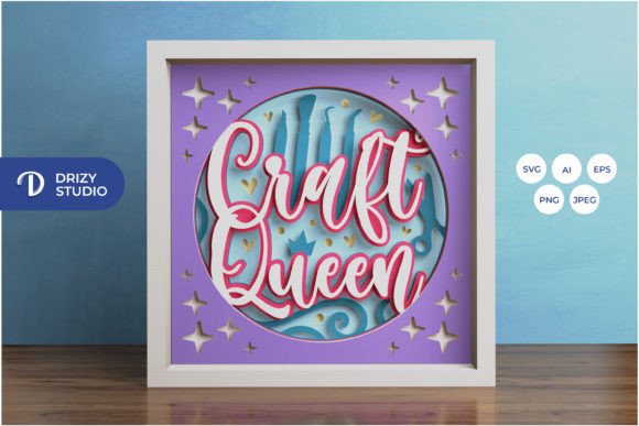Craft Queen 3D Shadow Box – Creative Paper Art Made Easy