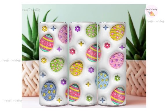 Easter Eggs Theme 3D Inflated Tumbler Design: A Guide to Choosing and Using the Right Files