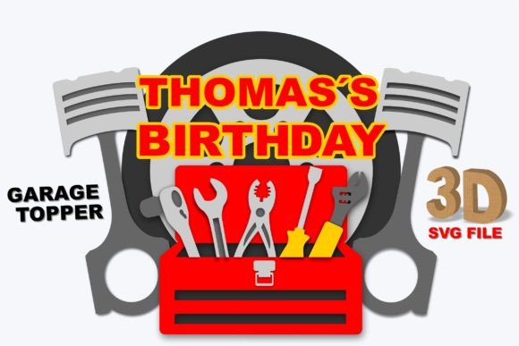 GARAGE Tools TOPPER 3D Svg: A Creative Staple for Designers